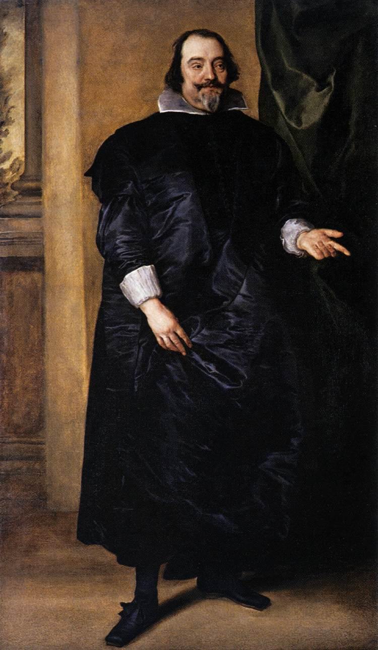 Retrato de Joost De Hertoghe (Anthony van Dyck) - Reprodução com Qualidade Museu