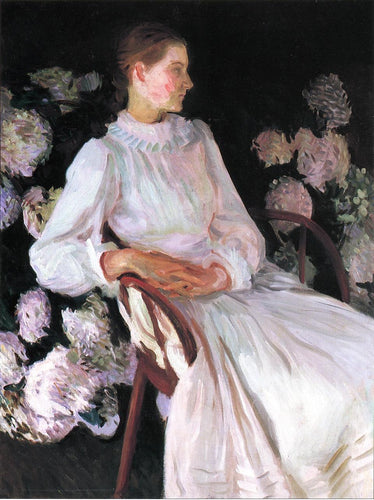 Retrato de Katharine Chase Shapleigh (John Singer Sargent) - Reprodução com Qualidade Museu