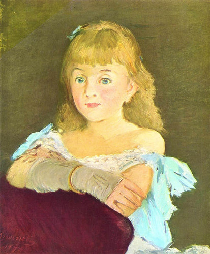 Retrato de Lina Campineanu (Edouard Manet) - Reprodução com Qualidade Museu