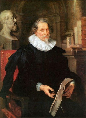 Retrato de Ludovicus Nonnius (Peter Paul Rubens) - Reprodução com Qualidade Museu