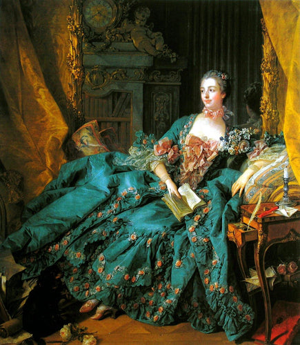 Retrato de Madame De Pompadour