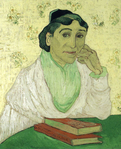 Retrato de Madame Ginoux (Vincent Van Gogh) - Reprodução com Qualidade Museu
