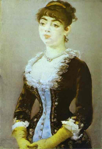 Retrato de Madame Michel-Levy (Edouard Manet) - Reprodução com Qualidade Museu