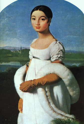 Retrato de Mademoiselle Riviere