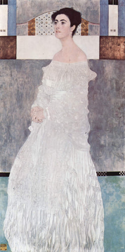 Retrato de Margaret Stonborough Wittgenstein (Gustav Klimt) - Reprodução com Qualidade Museu
