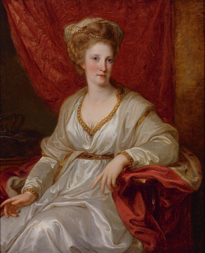 Retrato de Maria Carolina da Áustria - Replicarte