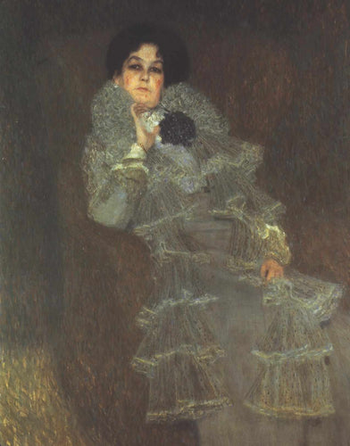Retrato de Marie Henneberg (Gustav Klimt) - Reprodução com Qualidade Museu