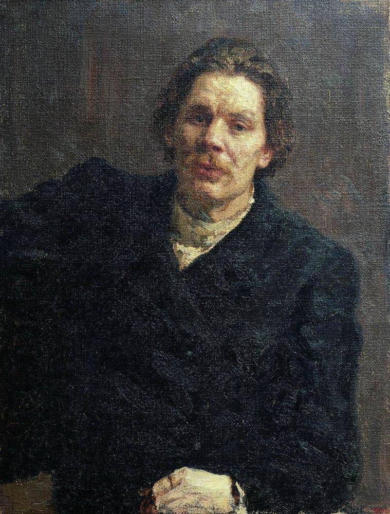 Retrato de Maxim Gorky - Ilya Repin