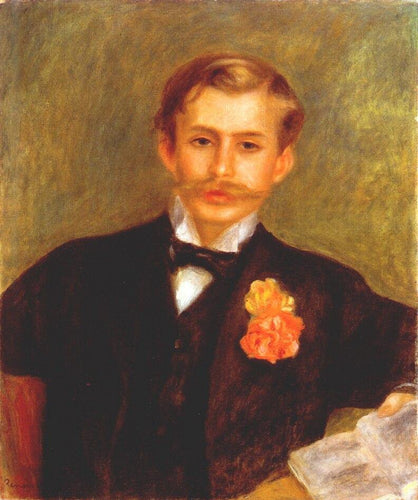 Monsieur Germain (Pierre-Auguste Renoir) - Reprodução com Qualidade Museu