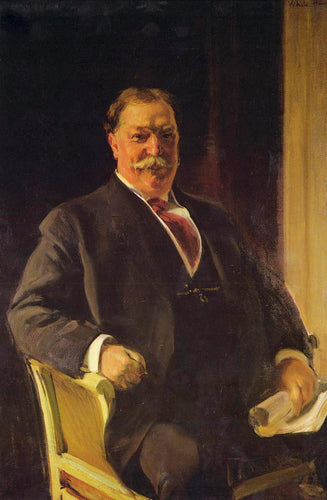 Presidente William Howard Taft (Joaquin Sorolla) - Reprodução com Qualidade Museu