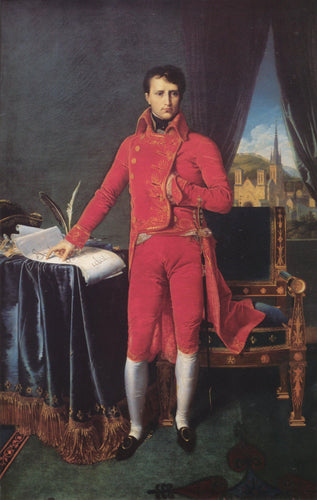 Retrato de Napoleão Bonaparte, o Primeiro Conselho
