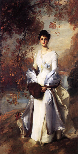 Retrato de Pauline Astor (John Singer Sargent) - Reprodução com Qualidade Museu