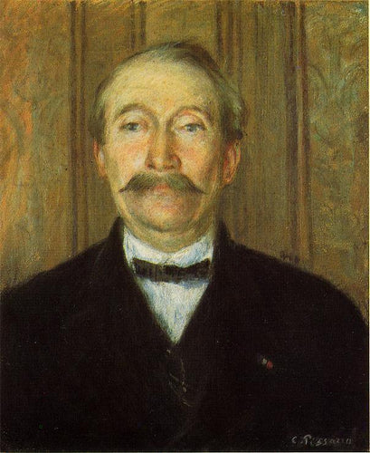 Retrato de Pere Papeille, Pontoise (Camille Pissarro) - Reprodução com Qualidade Museu