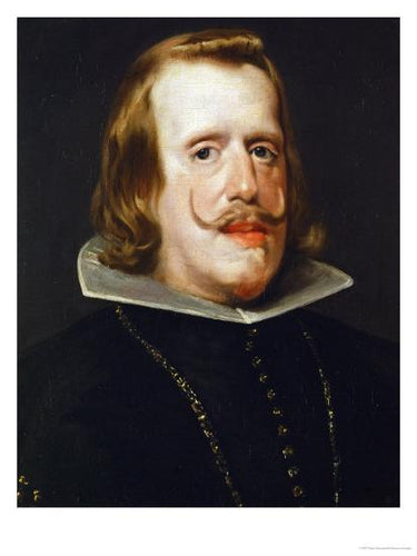 Retrato de Philip IV (Diego velázquez) - Reprodução com Qualidade Museu