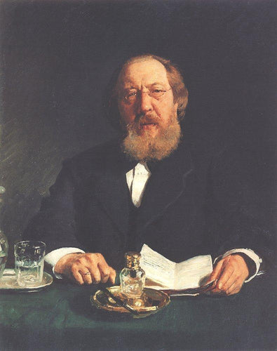 Retrato do poeta e eslavófilo, Ivan Sergeyevich Aksakov