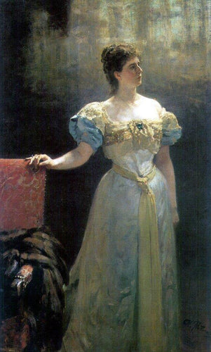 Retrato da princesa Maria Klavdievna Tenisheva