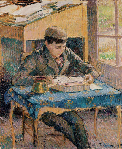 Retrato de Rodo Reading (Camille Pissarro) - Reprodução com Qualidade Museu