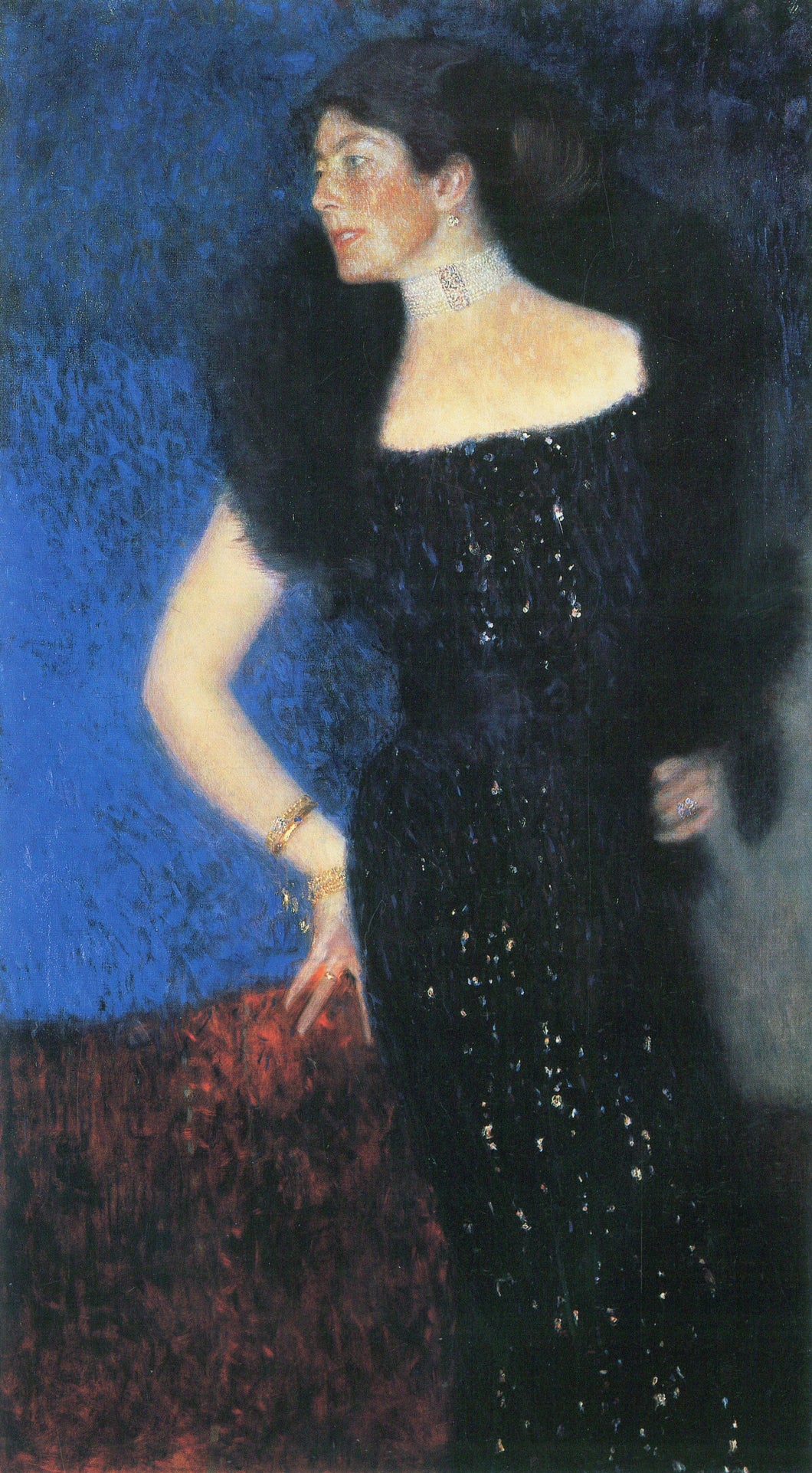 Retrato de Rose Von Rosthorn Friedmann (Gustav Klimt) - Reprodução com Qualidade Museu