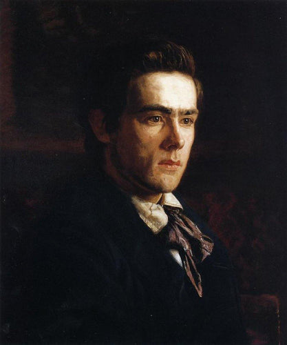 Retrato de Samuel Murray (Thomas Eakins) - Reprodução com Qualidade Museu