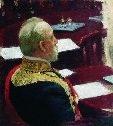 Retrato do Secretário de Estado, Geral e Membro do Conselho de Estado Mikhail Nikolayevich Galkin Vraskoi