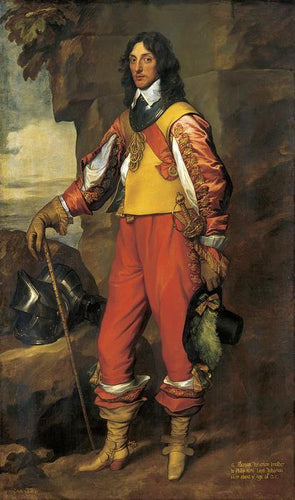 Sir Thomas Wharton (Anthony van Dyck) - Reprodução com Qualidade Museu