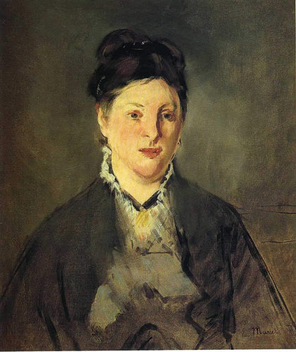 Retrato de Suzanne Manet (Edouard Manet) - Reprodução com Qualidade Museu