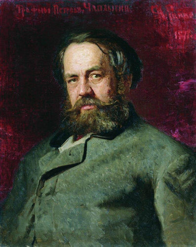 Retrato de TP Chaplygin, um primo de Ilya Repin