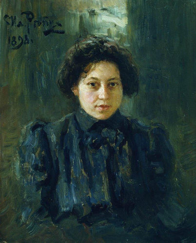 Retrato da filha artista Nadezhda