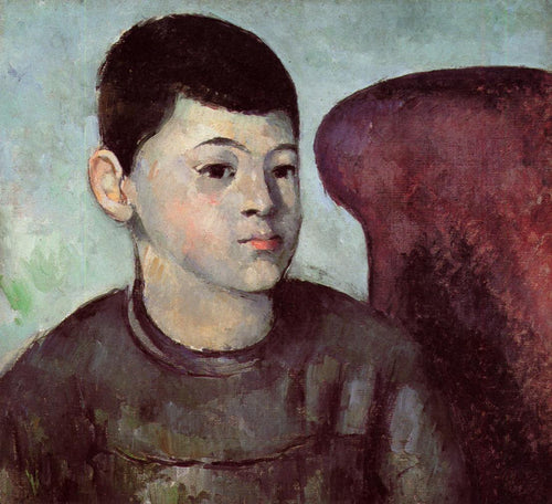 Retrato do filho do artista (Paul Cézanne) - Reprodução com Qualidade Museu