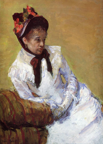 Retrato do Artista (Mary Cassatt) - Reprodução com Qualidade Museu