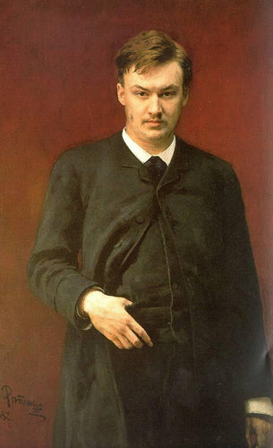 Retrato do compositor Alexander Glazunov
