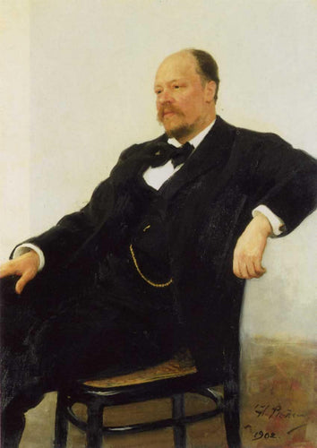 Retrato do compositor Anatoly Konstantinovich Lyadov