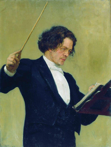 Retrato do compositor Anton Rubinstein