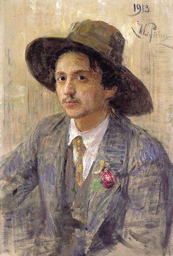 Retrato do pintor Isaak Izrailevich Brodsky