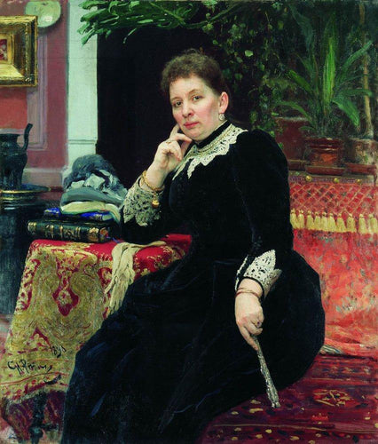 Retrato da filantropa Olga Sergeyevna Aleksandrova-Heinz