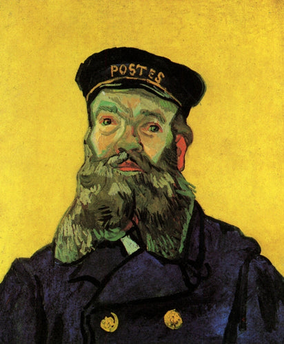 Retrato do carteiro Joseph Roulin (Vincent Van Gogh) - Reprodução com Qualidade Museu