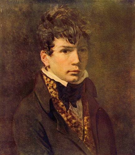 Retrato de Ingres (Jacques-Louis David) - Reprodução com Qualidade Museu
