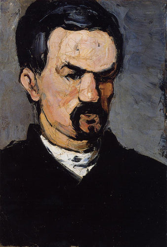 Retrato do tio Dominique (Paul Cézanne) - Reprodução com Qualidade Museu