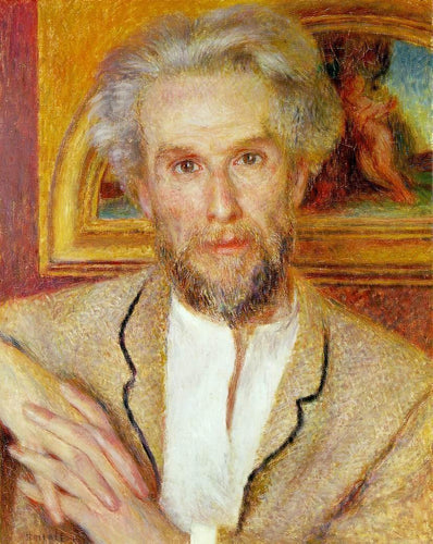 Retrato de Victor Chocquet (Pierre-Auguste Renoir) - Reprodução com Qualidade Museu