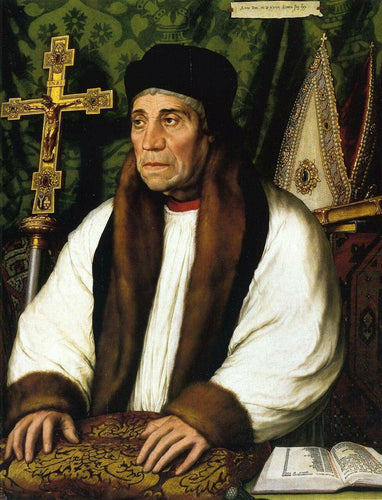 Retrato de William Warham, Arcebispo de Canberbury