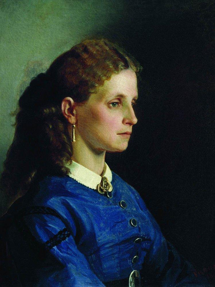 Retrato de Yanitskaya