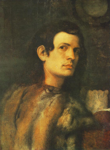 Retrato de jovem (Giorgione) - Reprodução com Qualidade Museu