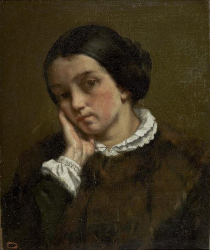 Retrato de Zelie Courbet