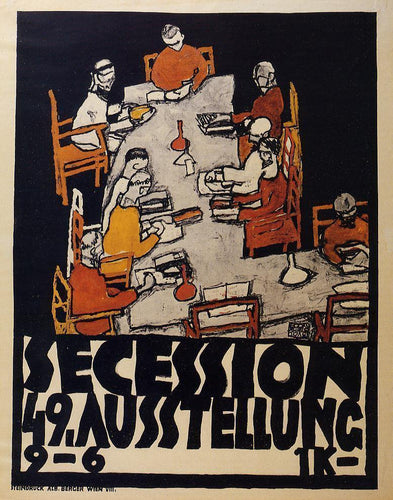 Cartaz da Exposição da Quadragésima Nona Secessão - Replicarte