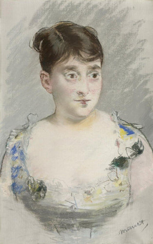 Retrato de Madame Du Paty (Edouard Manet) - Reprodução com Qualidade Museu