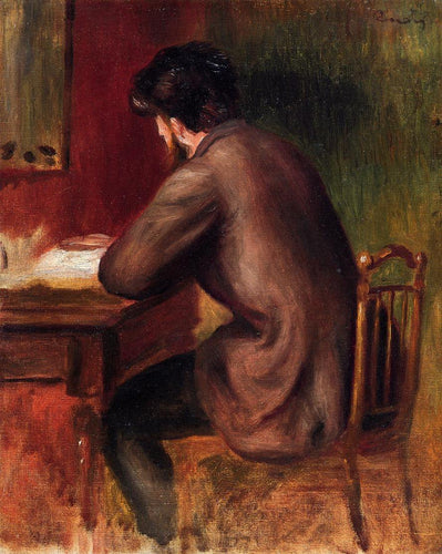 Retrato póstumo de Frederic Bazille (Pierre-Auguste Renoir) - Reprodução com Qualidade Museu