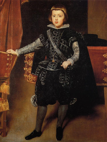 Príncipe Balthasar Carlos (Diego velázquez) - Reprodução com Qualidade Museu