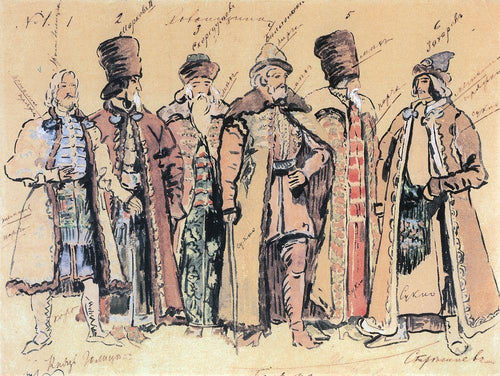 Príncipe Golitsyn e os boiardos