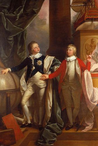 Príncipes William e Edward - Replicarte