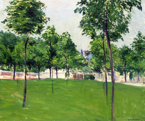 Passeio em Argenteuil (Gustave Caillebotte) - Reprodução com Qualidade Museu